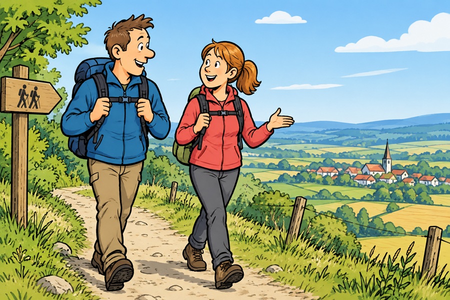 Braunkohlwanderung