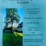 Sommerfest im Pfarrgarten